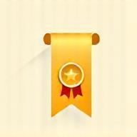 Gold certificate icon representing program certification
